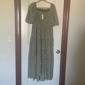 Ann Taylor Floral Maxi Dress